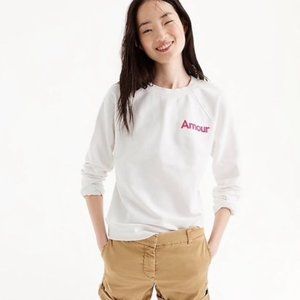 J Crew Women's Amour Crewneck